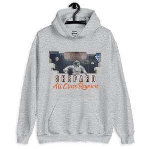 "NEW" Shepard All Class Reunion Unisex Hoodie (2 Colors, BLK or Grey)