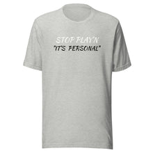 Load image into Gallery viewer, &quot;IT&#39;S PERSONAL&quot;/ White &amp; Black Unisex t-shirt (5 Colors)
