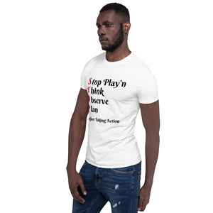 "STOP" Short-Sleeve Unisex T-Shirt