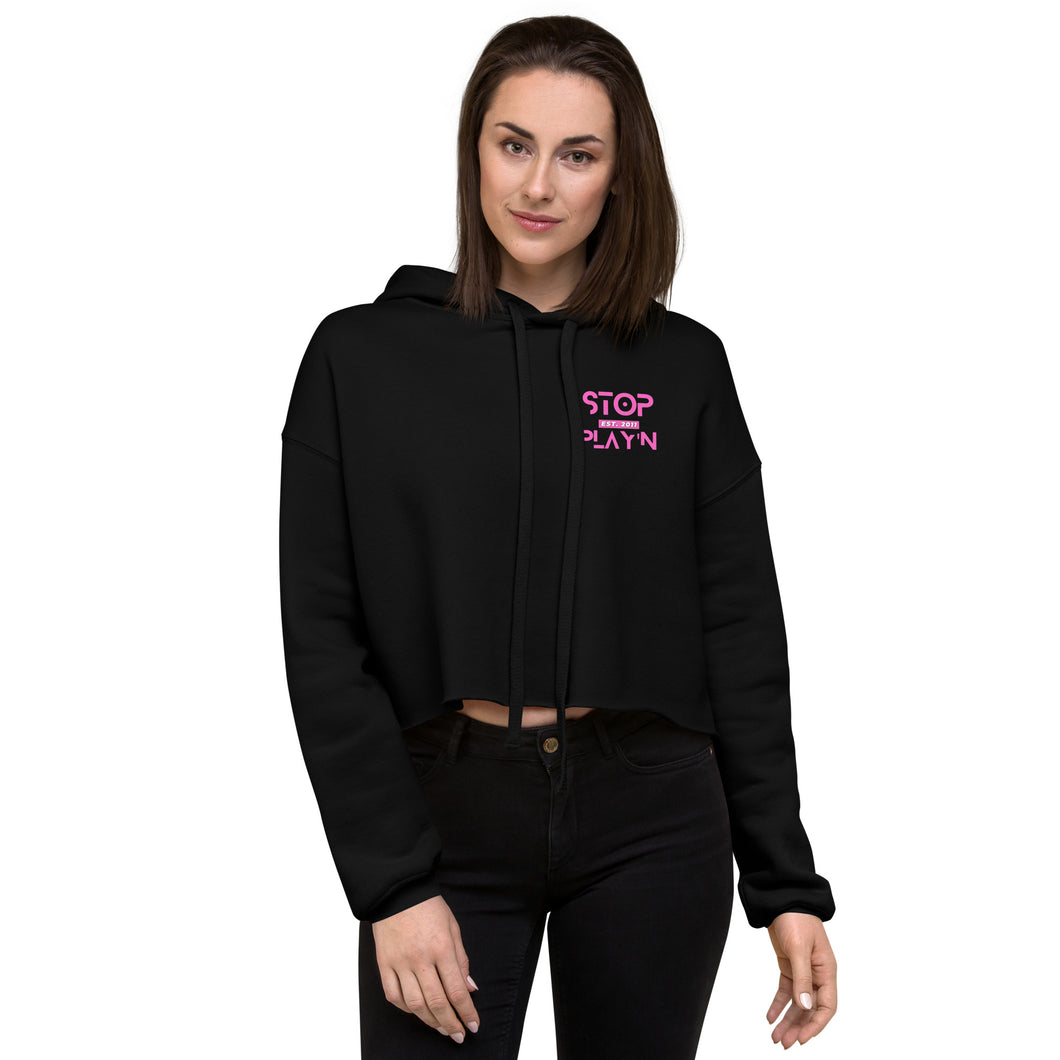 Est. 2011 Pocket Style Crop Hoodie (3 Colors)